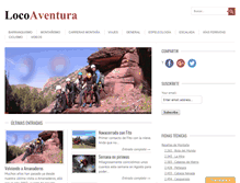 Tablet Screenshot of locoaventura.com